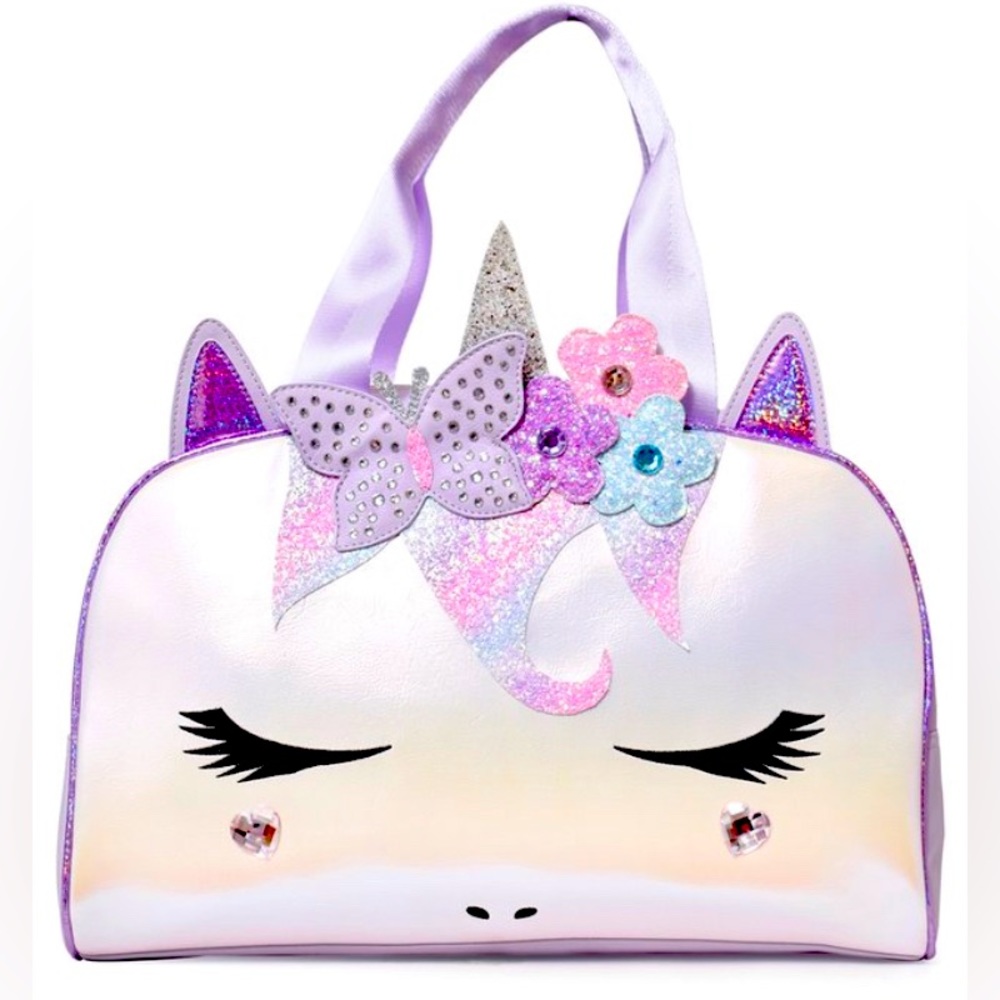 Lavender Flower Crown Gwen Duffel Bag
W/FREE Item